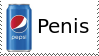 A can of Pepsi captioned 'Penis'